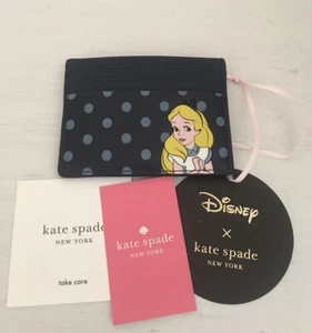 NWT Kate Spade X Disney Alice In Wonderland Card Holder - Picture 1 of 4