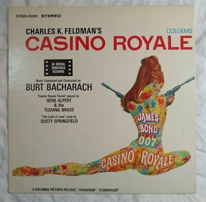 CRANIUM'S Burt Bacharach CASINO ROYALE soundtrack orig Lp NM Herb Alpert - Imagen 1 de 8