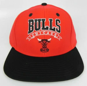 Chicago Bulls NBA Vintage Flat Bill Snapback Retro 2-Tone Cap Mütze Neu mit Etikett! BANNER - Bild 1 von 5