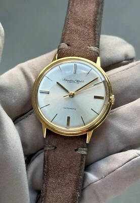 Reloj IWC Vintage Automático Calibre 853 Oro Amarillo 18K 35mm Foto 1 de 4