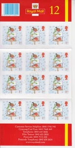 GB SG 2239 LX21 MNH MINT STAMP SHEET 2001 Christmas Robins 12 x 1st CLASS - Picture 1 of 1