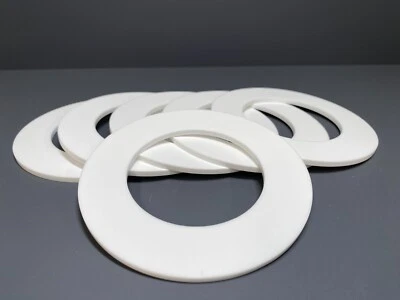 Matt White Downlight Spotlight Surround Ring Repair Bezel Converter - Image 1 of 4