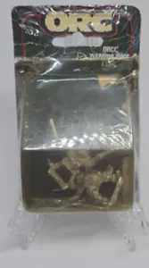 Citadel ORC ORC1 WARRIOR ORCS Workshop Metal Figures Warhammer Blister #1 - Imagen 1 de 2