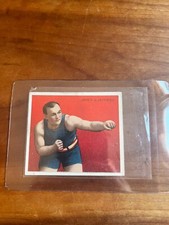 JAMES JEFFRIES 1910 MECCA T218 BOXING CHAMPION ATHLETE PRIZE FIGHTER EXCELLENT