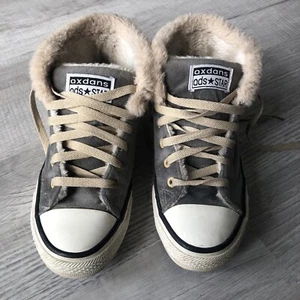 Off brand Faux Suede sneaker with Faux Fur lining. Good condition - Picture 1 of 8