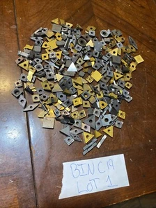 5+Lbs New & Used Carbide Inserts Many Different Styles Kennametal Sandvik+ (C19) - Picture 1 of 16