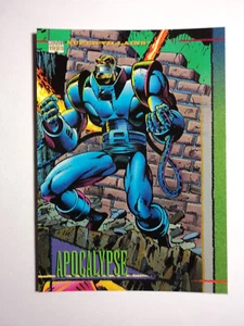 1993 MARVEL UNIVERSE IV - BASE CARD - # 33 APOCALYPSE - Picture 1 of 4