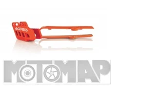 KIT CRUNA CATENA FASCIA FORCELLA SCORRICATENA KTM SX 85 2006 > 2014 ARANCIO - Foto 1 di 1