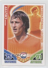 2010 Topps Match Attax South Africa World Cup UK Edition Johan Cruyff