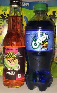 Lot Rare Sour Patch Kids Exotic Drinks Jones Crush - Picture 1 of 6