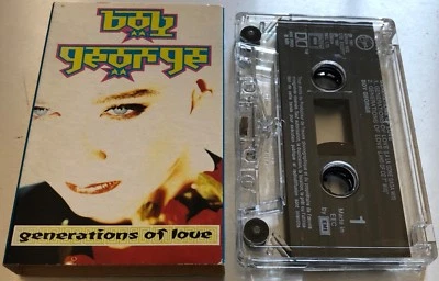 BOY GEORGE Generations Of Love FRANCE ONLY CASSETTE-SINGLE UNIQUE PICTURE SLEEVE - Image 1 of 2