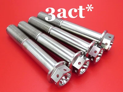 4 pernos Ti / titanio - pinza de freno delantera KAWASAKI Ninja H2, ZX-10R, ZX-14R Foto 1 de 4