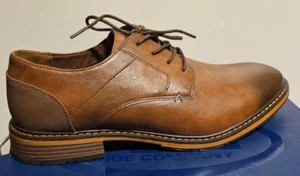 AM Herrenschuhe, Halbschuhe, Anzugschuhe, Neu, Gr. 46 Kunstleder, braun - Bild 1 von 16