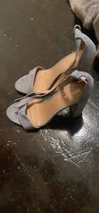 Merona Blue Women’s Heels 3 In Block Heel - Picture 1 of 3
