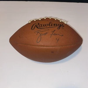 Rawlings Brett Favre Jr Football Ball #4 MVP Vintage - Picture 1 of 4