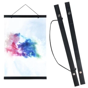 Magnetic Poster Hanger Frame, 12x18 12x16 12x20 12x24 12x36 Wood Magnet Poste... - Picture 1 of 9