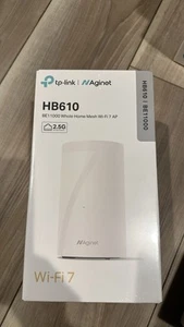 TP-Link HB610 / BE11000 Whole Home Tri Band Mesh Wi-Fi 7 AP ( 1 - PACK ). - Photo 1/4