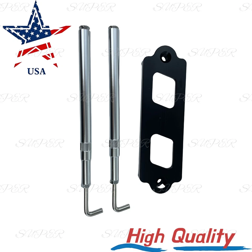 NEW For Honda Civic Battery Tie Down Kit Hold Down Rod With Tray Hooks BX101696 - Image 1 of 3