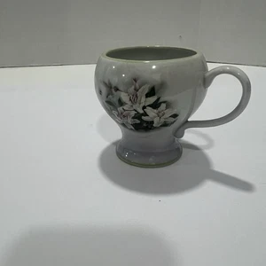 Tazza/piantana vintage Teleflora Lena Lici colibrì e gigli da collezione - Foto 1 di 5