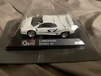 G.Space 1/72 White Lamborghini Diablo SV Diecast Model Car - Image 1 of 2