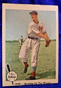 Ted Williams 1959 Fleer Card #12 1939 Burning up the MInors - Picture 1 of 2