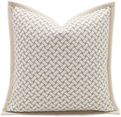 *NUEVO CON ETIQUETAS* FUNDA DE ALMOHADA CROCKER HORSE 20" X 20"" ~ CHENILLE JACQUARD Foto 1 de 2