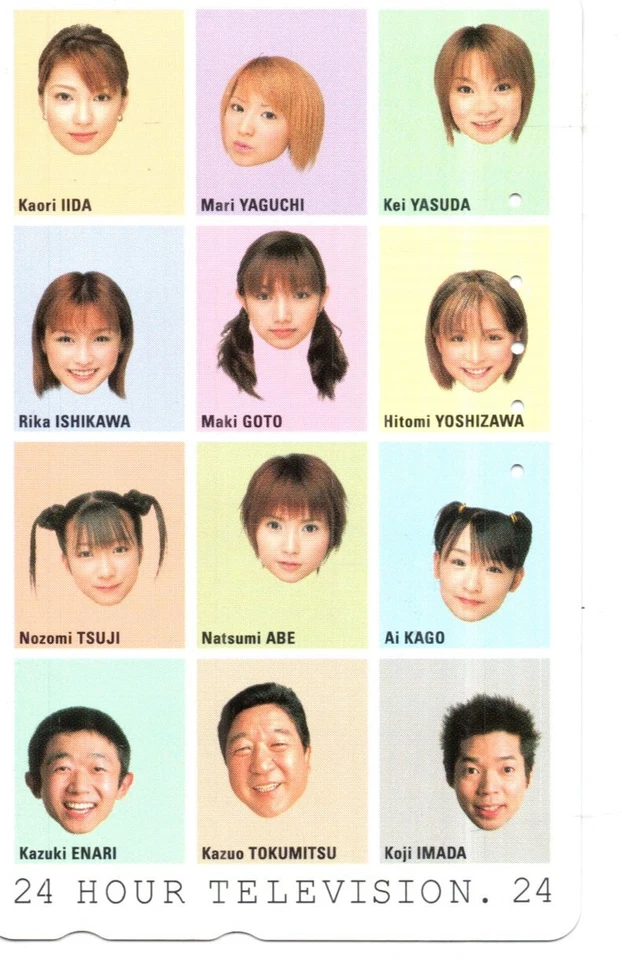 Japan : tolle schöne private Telefonkarte : 9  sexy elegante interessante Frauen - Bild 1 von 1