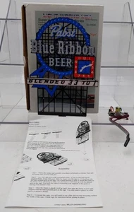 Miller Engineering 4081 HO/O Pabst Blue Ribbon Animated Neon Billboard EX/Box - Picture 1 of 12