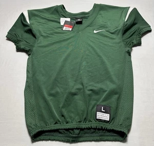 NIKE Youth Boys Vapor Pro Football Jersey Size Large Green White 845931 - Picture 1 of 10