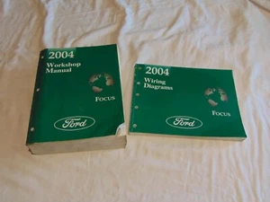 2004 Ford Focus Service Shop Manual & Wiring Diagrams SVT ZX5 ZX3 XL SE ZTS ZTW - Bild 1 von 3