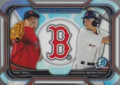 2015 Bowman Chrome Draft Teams of Tomorrow Die Cuts #TDC1 Trey Ball - NM-MT - Image 1 of 2