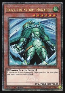 Raiza the Storm Monarch - RA03-EN180 - Quarter Century Secret Rare - Yugioh - Picture 1 of 1