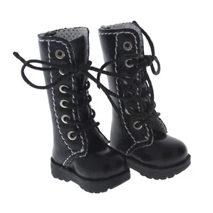 3,2 cm 6-Loch hohe Schnürstiefel für Blythe, OB22, OB24 & ähnliche Puppen - Bild 1 von 8