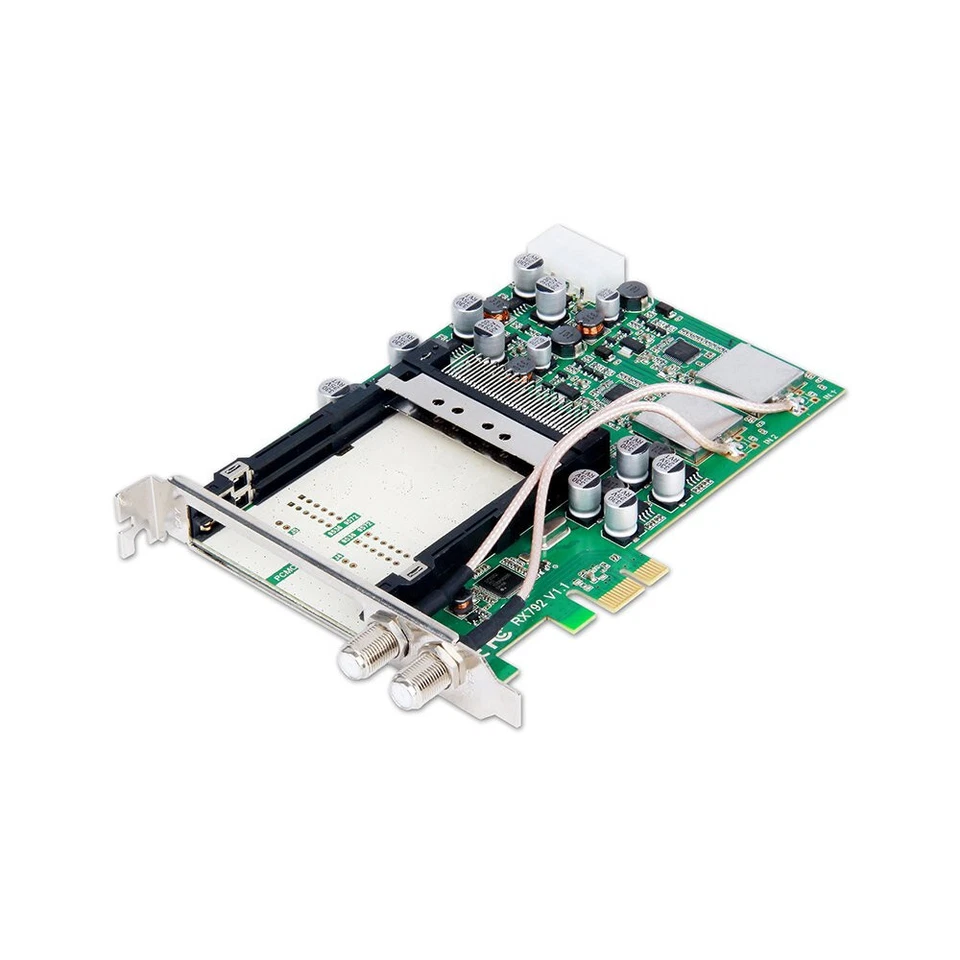 Geniatech X9120 PCIE DVB-S2/S Dual Tuner CI Card for HTPC/IPTV/Linux Server - Image 1 of 1