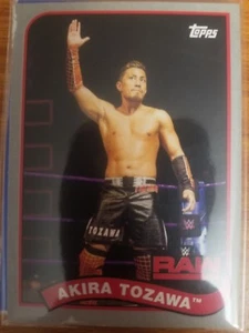 Akira Tozawa 2018 Topps WWE Heritage #2 plateado #d 02/25 - Imagen 1 de 1