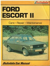 FORD ESCORT MK2 1100 1300 1600 (INCL SPORT & GHIA) 1975-80 OWNERS REPAIR MANUAL