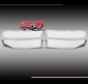 07-13 LINCOLN NAVIGATOR MAIN UPPER STAINLESS STEEL MESH GRILLE GRILL CHROME 4PCS - Picture 1 of 4