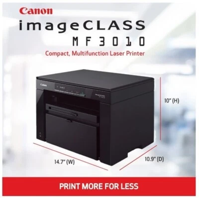 Canon imageCLASS MF3010 All-In-One Laser Printer - BRAND NEW - Image 1 of 2