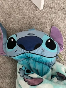 Stitch “Palm Smiles” Slumber Bag With Pillow - Picture 1 of 4