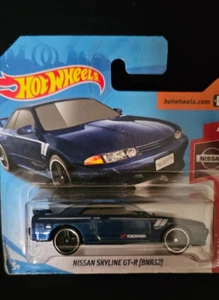 Hot Wheels Diecast Auto Nissan Skyline GT-R BNR32 Short Card Neu Sealed - Bild 1 von 1