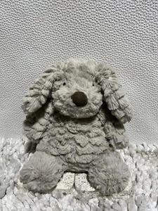 Next My Best Friend Grey Puppy Dog Soft Cuddly Toy Baby Comforter Plush - Picture 1 of 9