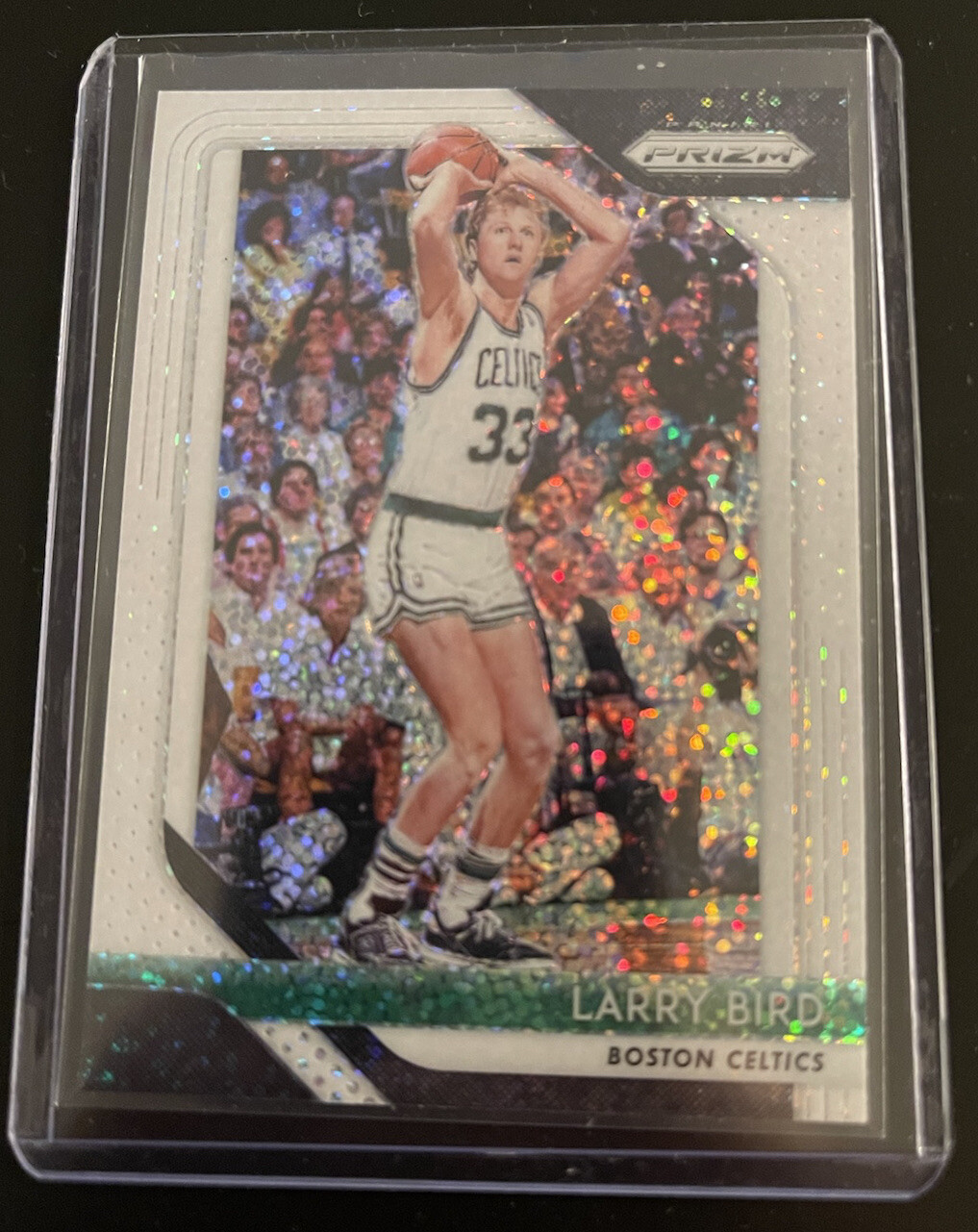2018-19 Panini Prizm #85 Larry Bird White Sparkle Very Rare 📈🔥 Celtics 