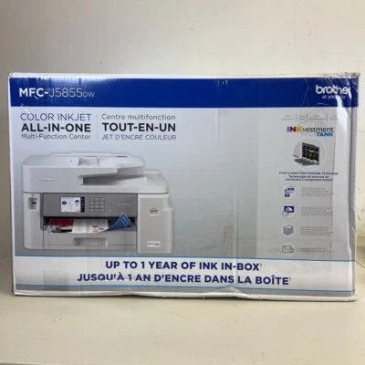 **PARTS ONLY** Brother MFC-J5855DW Color Inkjet All-In-One Multi-Function Center - Image 1 of 4