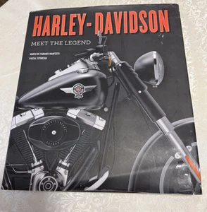 HARLEY DAVIDSON MEET THE LEGEND Manferto Szymezak 2018 Hardcover Book Motorcycle - Picture 1 of 6