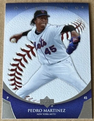 PEDRO MARTINEZ HOF 2006 UPPER DECK OVATION Card #44 NM-MT Condition - Image 1 of 2