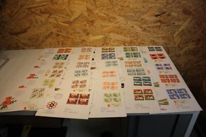 Schweiz Jahrgang 1977 Viererblock FDC komplett (32590) - Bild 1 von 1