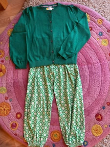 Mini Boden 2 er Set Strickjacke und Hose Pumphose 11 - 12 Jahre 152 - Bild 1 von 5