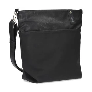 zwei JANA J12 Handtasche Damentasche Umhängetasche Freizeittasche nubuk-black - Bild 1 von 1