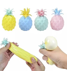 Ananas Ball Fruchtform - Zappeln Sensorisches Spielzeug - Autismus ADHS Stressabbau 1-4 Stück - Bild 1 von 12