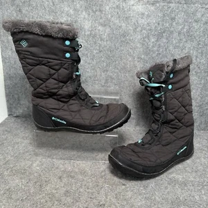 Columbia Botas de Nieve para Mujer Talla UK 5 Aisladas 200 Gramos Negro Verde Azulado Impermeables - Imagen 1 de 11